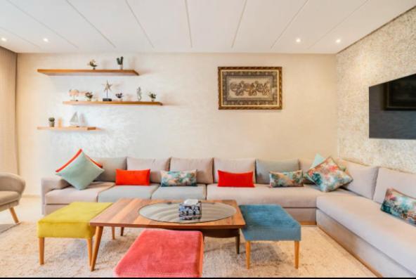 Appart 100 M2 Haut Standing En Bord De Mer 卡萨布兰卡 外观 照片